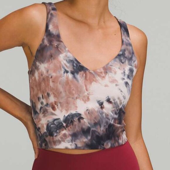 Lululemon Align Tank Top - 8 Diamond Dye Seashell Smoky Topaz Graphite Grey - Picture 1 of 7
